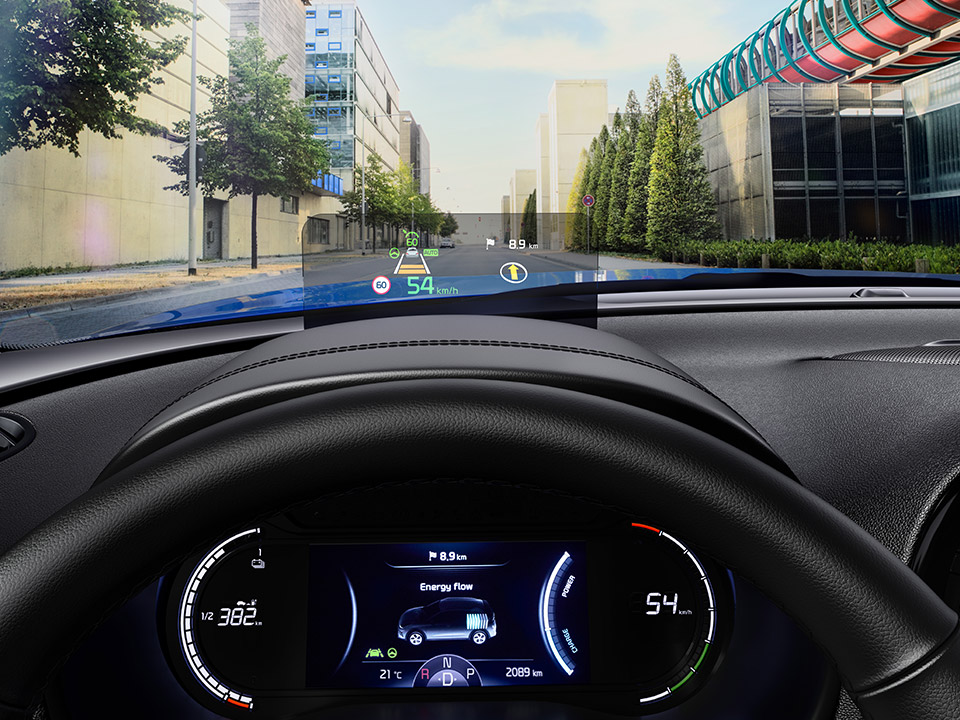 Kia e-Soul Head-Up-Display